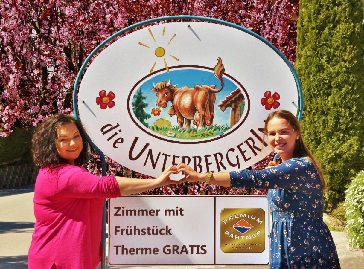 Bauernhofhotel "Die Unterbergerin" - Zimmer Mit Fruehstueck Und Ferienwohnungen In Gastein Mit Gratis Thermeneintritt Дорфгащайн Екстериор снимка