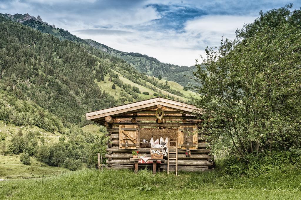 Bauernhofhotel "Die Unterbergerin" - Zimmer Mit Fruehstueck Und Ferienwohnungen In Gastein Mit Gratis Thermeneintritt Дорфгащайн Екстериор снимка